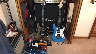 Video thumbnail for Schecter vs Charvel in this Monster Show Down!!! No not really. by Beanie From The Bedroom Your Guitar Junky