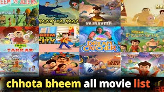 chhota bheem all movie list