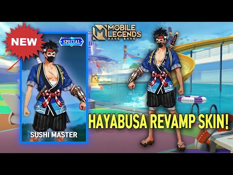NEW HAYABUSA SUSHI MASTER REVAMP | SUMMER SKIN REVAMP | HAYABUSA SUMMER SKIN REVAMP