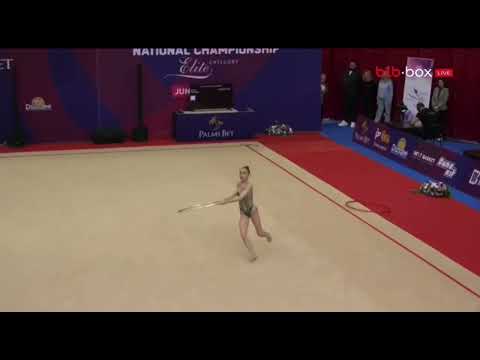 Nikol Todorova BUL Hoop JUNIOR BULGARIA  NATIONAL CHAMPIONSHIP