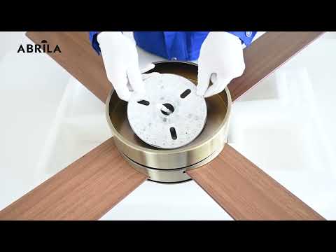 Vídeo de Ventilador DC Silencioso | Fabrilamp / Abrila Nevery | 122cm | Ref: 128791409 | LUZGURU