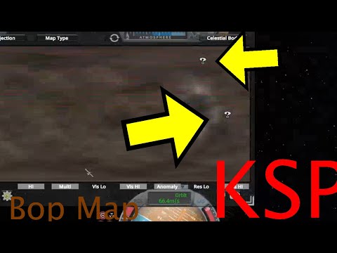 Mapping Bop with ScanSat in KSP (Kerbal Space program)