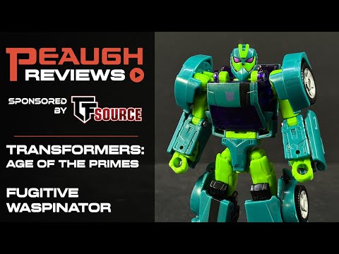 Video Review - Transformers: Age of the Primes Deluxe FUGITIVE WASPINATOR