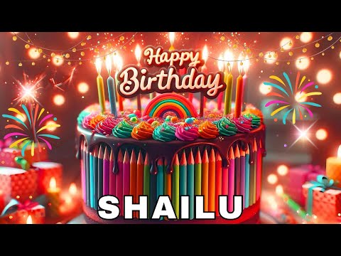 Happy Birthday Shailu, Birthday Wishes, Birthday Song, Today, hbd