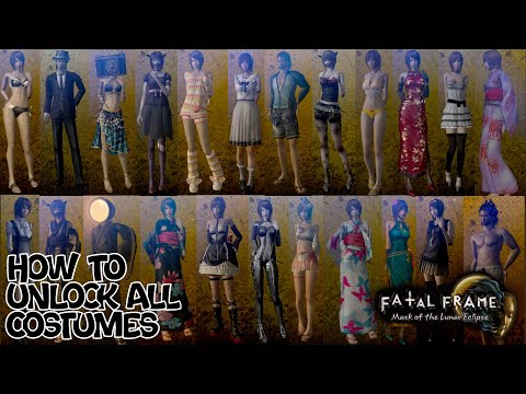 How to unlock ALL costumes in Fatal Frame 4 Mask of the Lunar Eclipse Remaster!