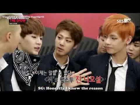 mixENG SUB 140225 BTS 방탄소년다   60 Seconds Interview + Ending Cut 1