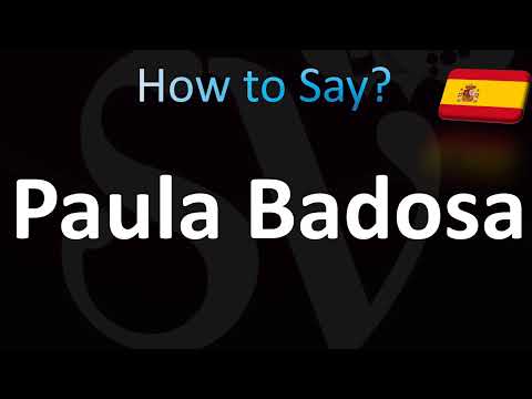 How to Pronounce ''Paula Badosa'' Correctly! (Spanish)