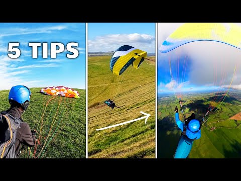 5 Paragliding TIPS & TRICKS (Basic but often ignored or forgotten!)