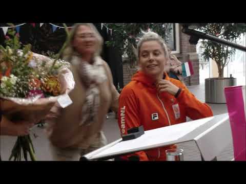 Vrijdag 1 oktober 2021 Huldiging Olympische kampioene Kelly van Zon in Dongen