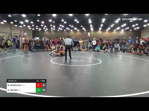 180 Lbs Rr Rnd 5 Brynlee Goodvoice Oklahoma Dual Vs Alia Abushi California Blue