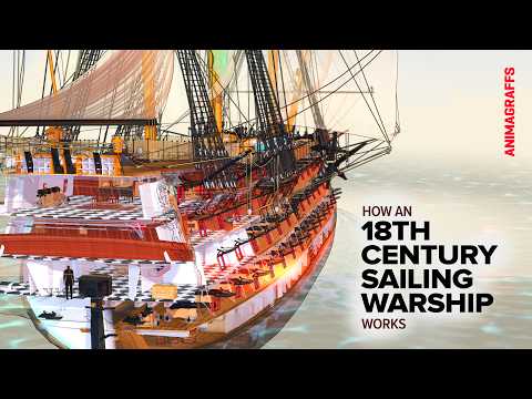 Inside an 18th Century Sailing Battleship