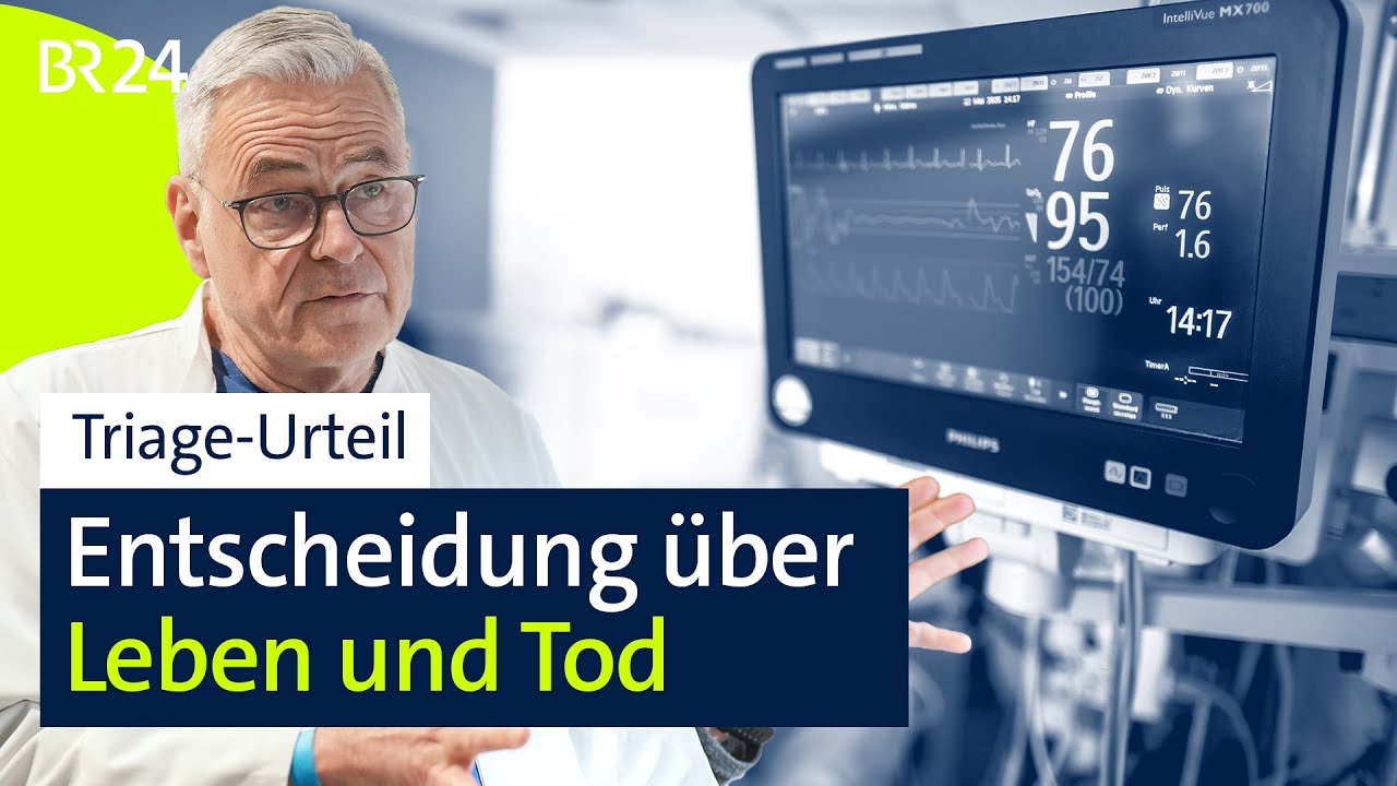 Triage-Urteil: Bundesverfassungsgericht kippt Regelungen | BR24