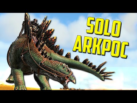 Day One Stego Raid Profit - SOLO ARKPOC EP 1 - Ark PvP