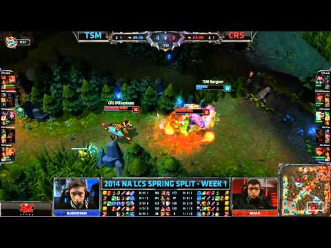TSM Bjergsen Leblanc juke - 2014 NA LCS Highlights