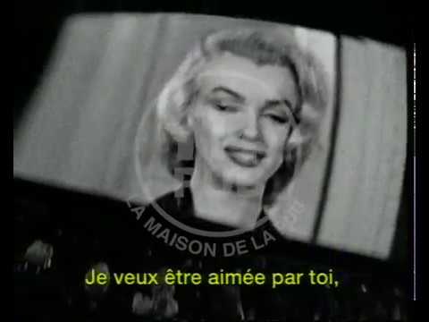 Chanel n°5 : Marilyn Monroe avec Carole Bouquet (France, 1995)