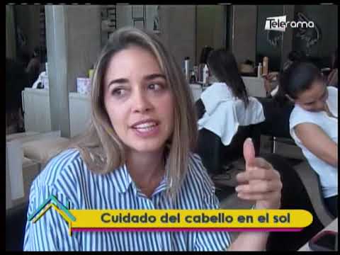 Cuidado del cabello en el sol