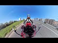 Ride 336 Insta 360 X4 Honda CBR650R 2025 Akrapovic Racing Line