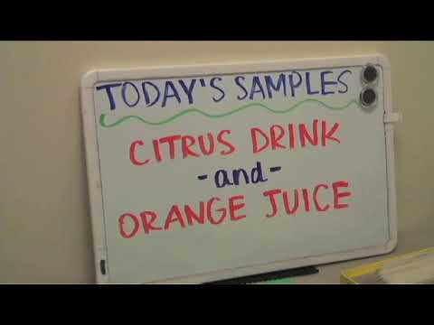 Food Sensory Testing - 2012