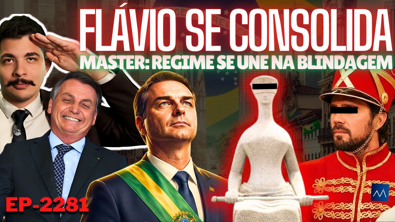 Flávio se CONSOLIDA e VENCE Lula. ACABOU os 71 Dias + Master: REGIME se Une na BLINDAGEM Geral.