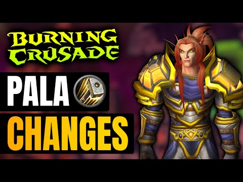 Amazing Paladin Changes and New Spells in TBC Classic WoW
