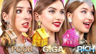 Download lagu ¡Desafío Pobres VS Ricos VS Mega Ricos! ¿Quién Construirá la Mejor Habitación en 24 Horas? mp3