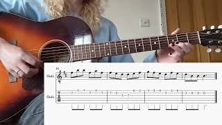Connaughtman’s Rambles // Irish Jig Guitar Tutorial With Tab