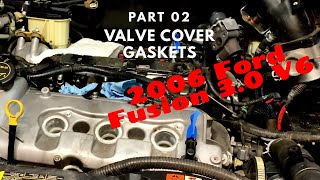 06 Ford Fusion 3.0 V6 - Part 2: Valve Cover Gasket Replacement - The Front Cover