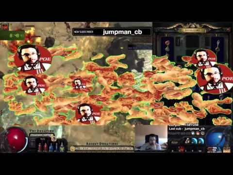 In-depth caster speed leveling guide! How to Cruel under 2 hours Path of exile POE Racing commentary