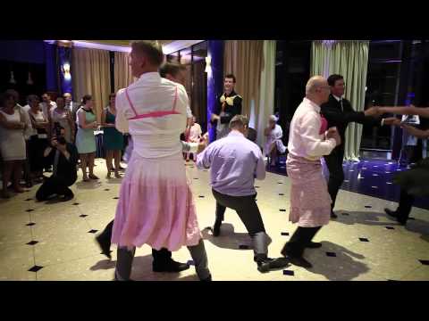 Zabawy weselne - Męski taniec