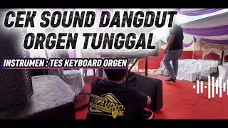 Download lagu Check the Sound of Dangdut Organ Tunggal Music [Instrument Feels Like Testing an Organ at Home, L... mp3