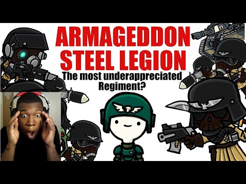 ARMAGEDDON STEEL LEGION: Better than Krieg | Warhammer 40k Lore REACTION
