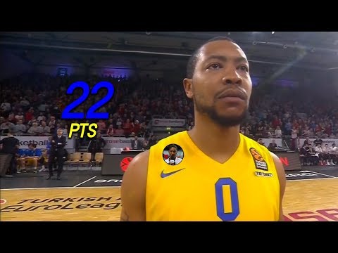 Andrew Goudelock 22 Pts Full Highlights vs Brose Bamberg (02.02.17)