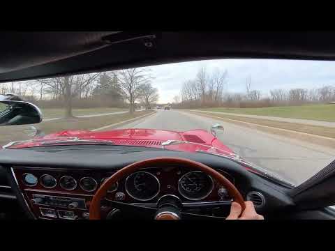 1967 Toyota 2000GT: Startup, Revs, and Driving POV
