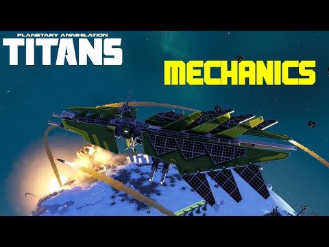 Planetary Annihilation TITANS Mechanics: Orbital Units