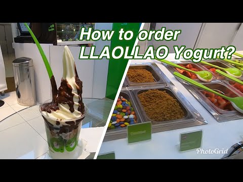 Como pedir meu próprio iogurte LLAOLLAO? | Macamana nak pedir iogurte LLAOLLAO ?