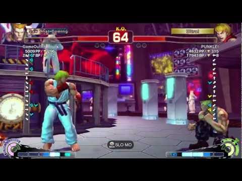 GameOutttt (Guile) vs PUNKLEI (Ken) - AE2012 Ranked Match *720p HD*