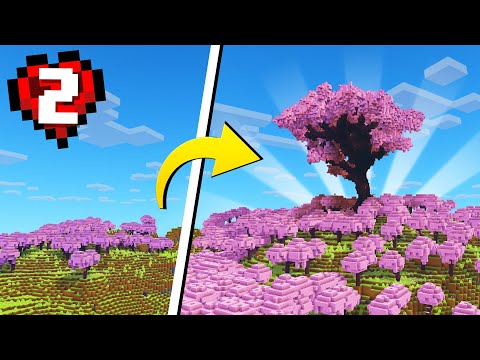 novasobored - HUGE Sakura Tree Build | Minecraft 1.20 HARDCORE 2