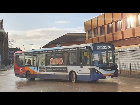EURO 6 BEAST: Route 36 | SN69ZHJ/26284 - Stagecoach North East: ADL E20D/ADL Enviro 200MMC