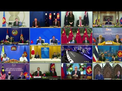 亞洲形成世界最大的貿易集團，沒有美國的參與 (Asia forms world's biggest trade bloc, without the United States)