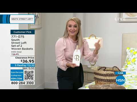 HSN | Bedding Essentials featuring South Street Loft 04.21.2023 - 01 AM