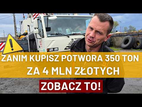Jak kupić dźwig za 1 milion € i nie wtopić? | Sołtys Dźwiga