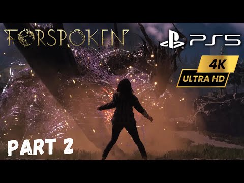 FORSPOKEN PS5 Walkthrough Gameplay Part 2 - DRAGON BOSS FIGHT (Full Game) 4k60fps