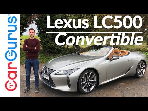 Lexus LC 500 Convertible Review: Why does it always rain when we test convertibles?! | CarGurus UK