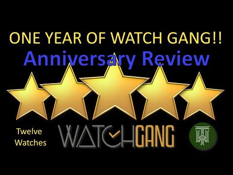 FULL YEAR of Watch Gang Black / Monthly Subscription - 1 Year Anniversary Review!