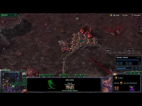 Siege Tanks vs Zerg Swarm