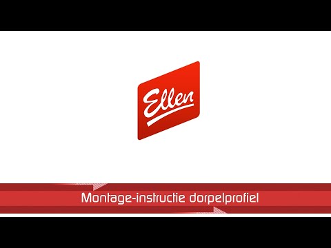Montage instructie dorpel profielen
