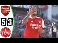 Arsenal vs Nurnberg 5-3 Extended Highlights & Goals 2022