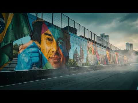Ayrton Senna eternizado em Interlagos: a homenagem de Eduardo Kobra