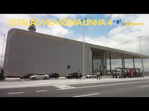 Estação Vila Sônia,da Linha 4 Amarela do Metrô de São Paulo é inaugurada.