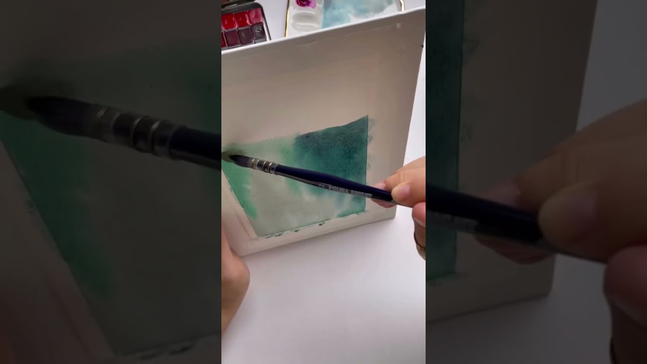 Watercolor Backgrounds ✨ (original tutorial by @ellencrimitrent) #watercolor #loosewatercolor